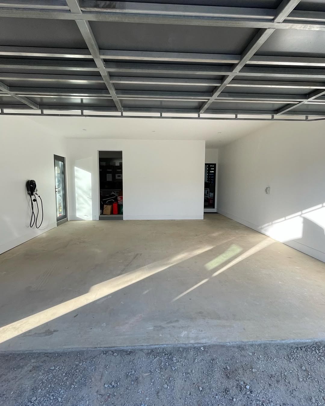Epoxy flooring before project 25