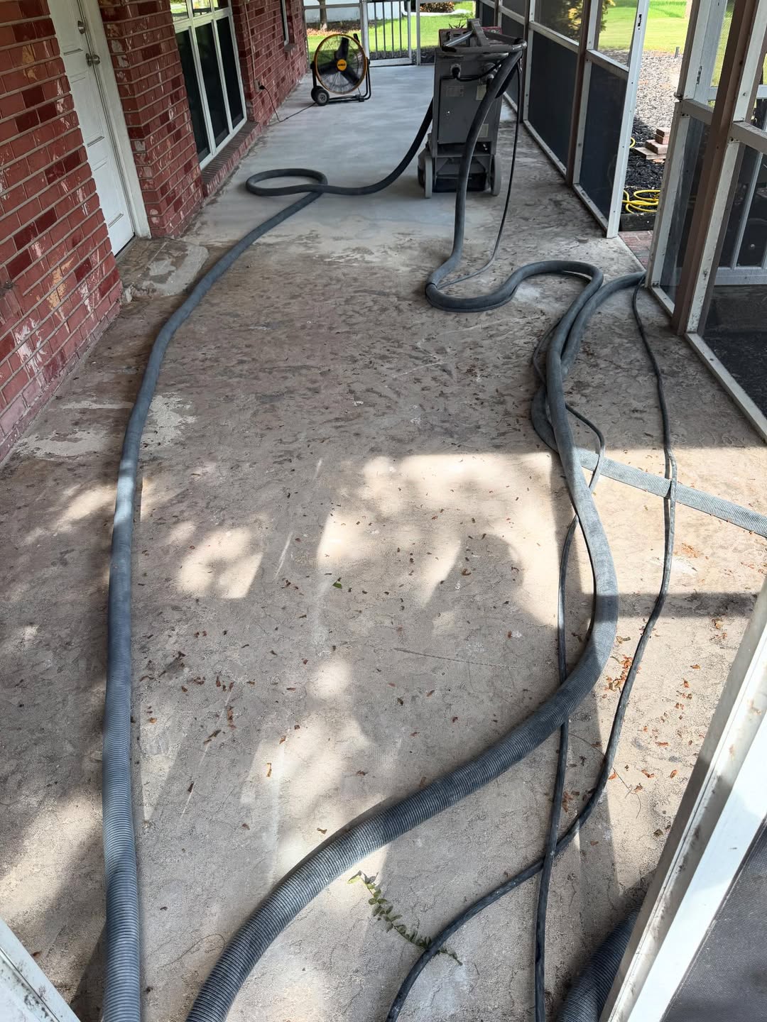 Before garage floor transformation 5