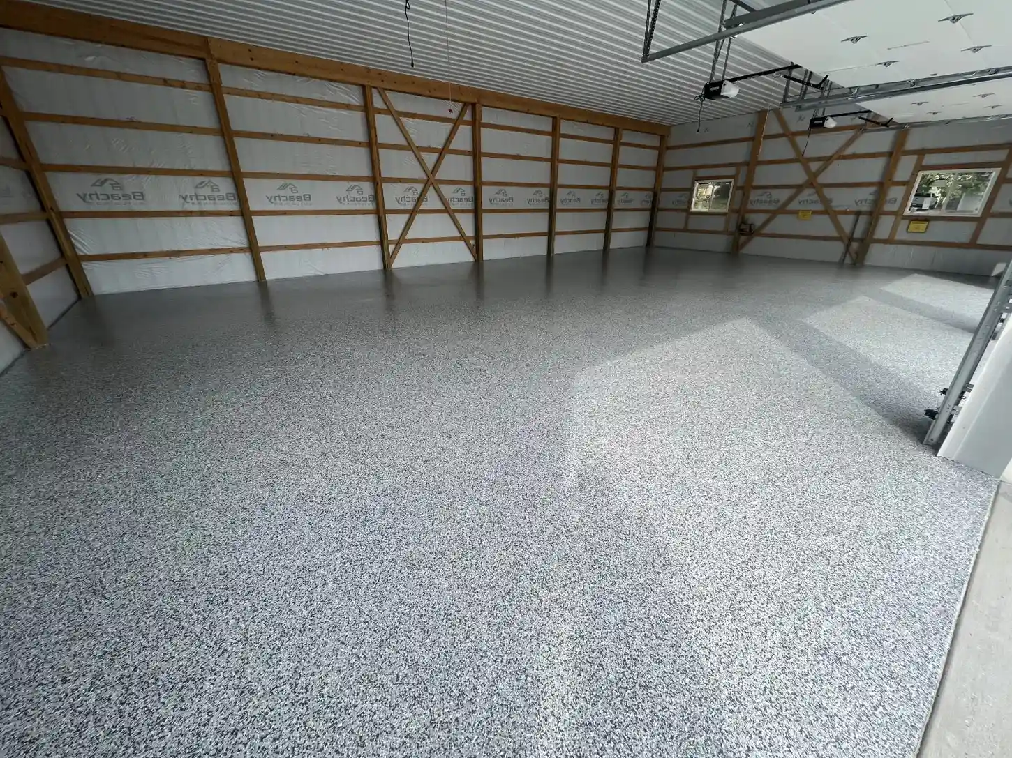 Epoxy flooring project photo 12