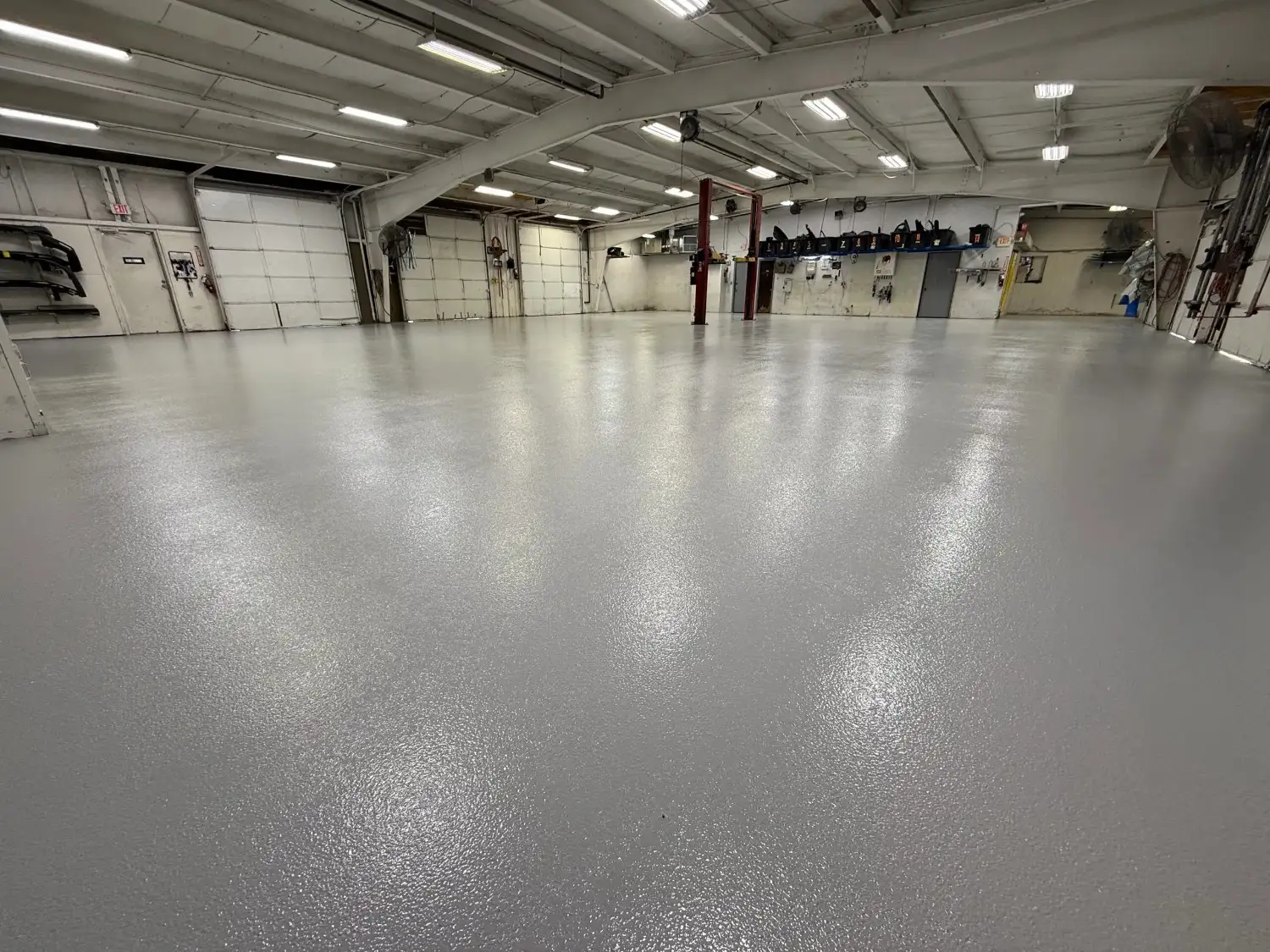 Epoxy flooring project photo 14