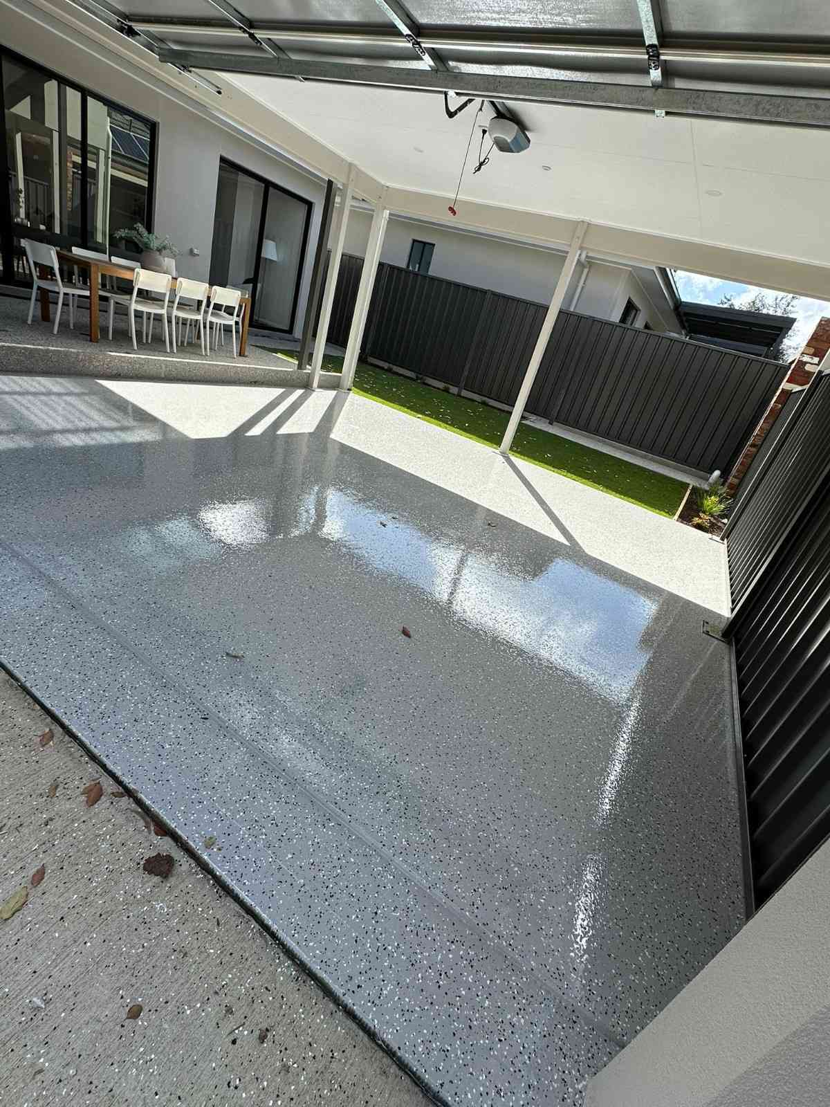 Epoxy flooring project photo 16