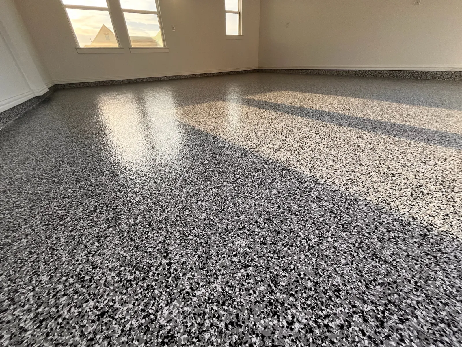 Premium garage epoxy flooring finish